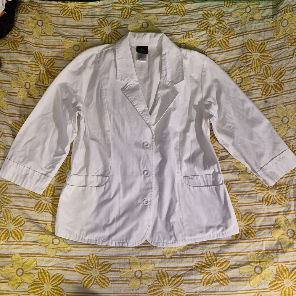 Chic White Women's Baby Phat Lab Coat/Blazer